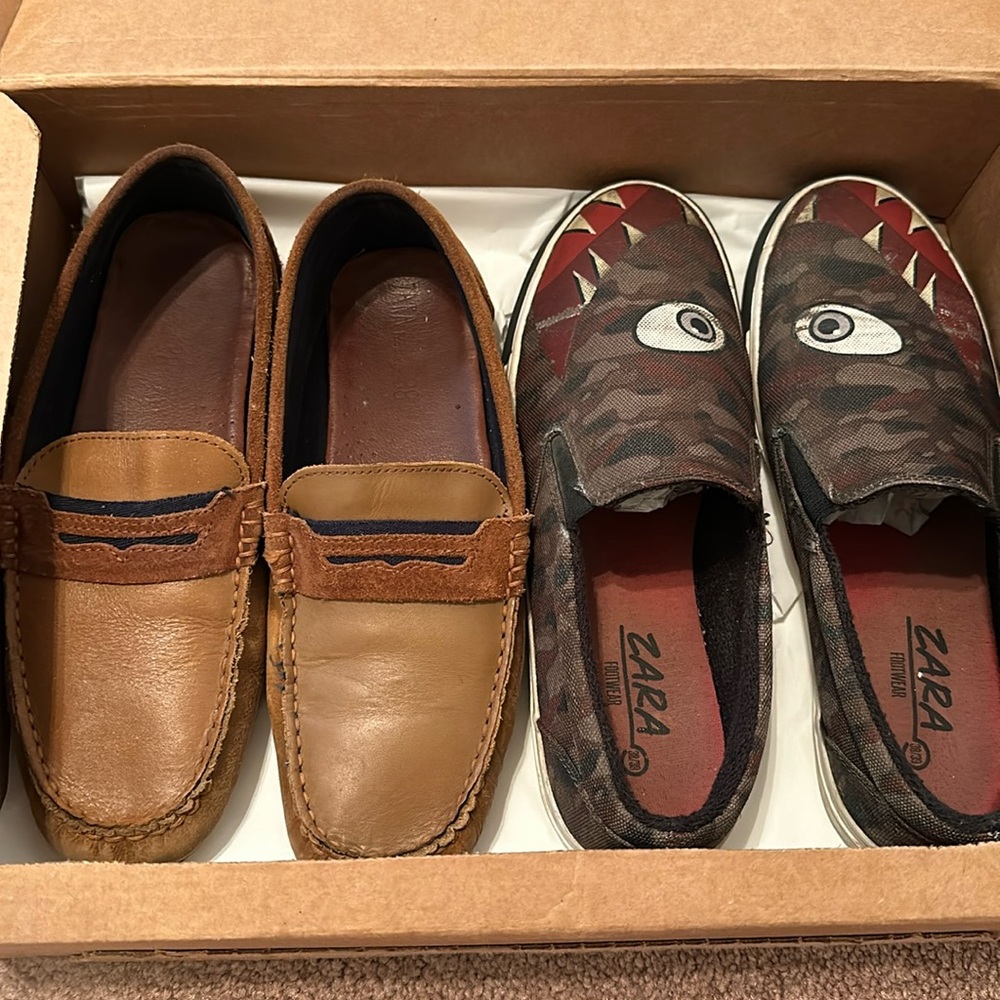 Used ZARA loafers only